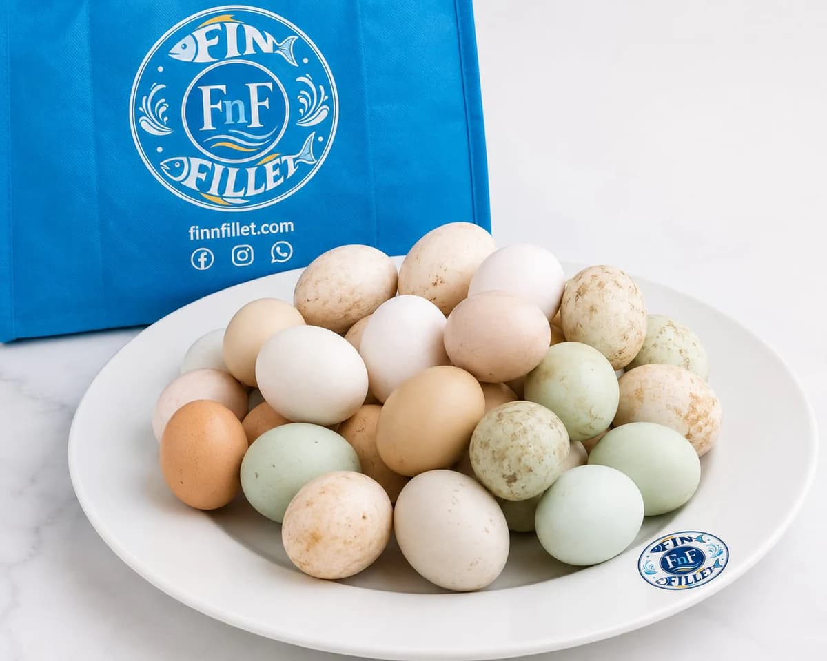 Duck eggs