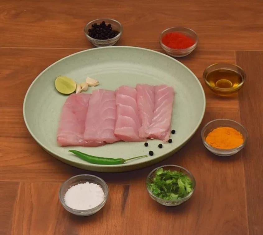 Bombay Bhetki Fillet Fry Cut/বোম্বে ভেটকি ফিলেট ফ্রাই কাট