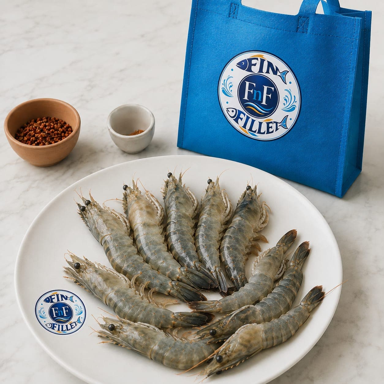 Golda Chingri (Giant Freshwater Prawn) medium size